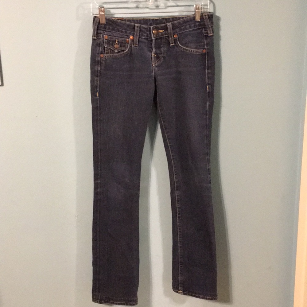 True Religion “Billy” Straight Jeans, Size 26